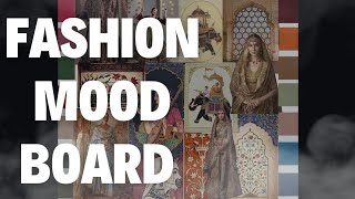 How to create awesome Mood boards for Fashion design Portfolios in Photoshop  Hindi  Urdu [upl. by Leiand]