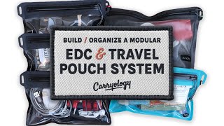 How to Build and Organize a Pouch System for EDC  Travel [upl. by Thisbee568]