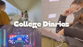 HSI BSN DIARIES EP 1 ⚕️the first few weeks of being a bsn freshie 📚💻 classes drive amp mini haul 💓 [upl. by Sigrid]