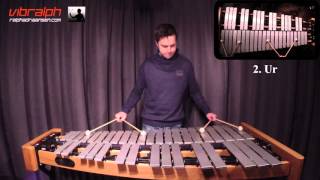 Vibralph  2 Ur  Solo Jazz Vibraphone Etudes by Arthur Lipner [upl. by Annaul]