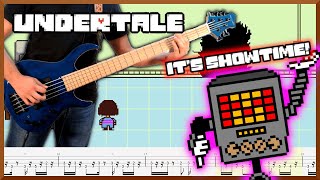 Undertale  Its Showtime  Bass Cover with TABs [upl. by Peyton81]