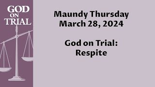 Maundy Thursday  330 pm [upl. by Ahsonek]