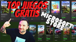 ✅TOP MEJORES JUEGOS GRATIS DE MICROSOFT STORE para PC [upl. by Nevuer]