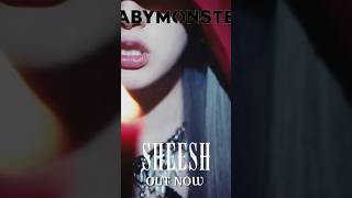 BABYMONSTER SHEESH out now💋MON CONCEPT blackpink aderile kpop baemon illit rose [upl. by Ranitta]