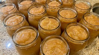 Making amp Canning Homemade Applesauce  EASY METHOD  Water Bath Canning [upl. by Nosinned747]