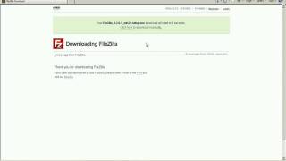 How to install filezilla on Windows7 [upl. by Neirad]