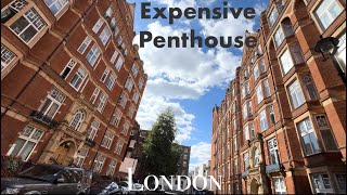 £42 Million ₹46 Crore 4 Bedroom Penthouse at Bickenhall Mansions Central London Baker Street [upl. by Costa501]