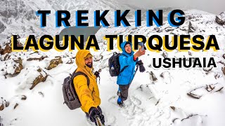 USHUAIA  Trekking até a Lagoa Turquesa e Monte Carbajal [upl. by Haimaj347]