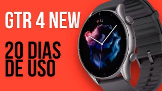 AMAZFIT GTR 4 NEW  20 DIAS DE USO  Valeu a pena [upl. by Faxen311]