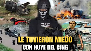 🚨¡FILTRAN VIDEO Convoy DEL CDN Salen Huyendo DE CONVOY Del CJNG En Tamaulipas mexico noticias [upl. by Bank]