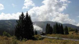 Cumbres Toltec 489 at Coxo [upl. by Joey644]