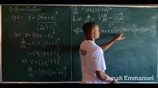 Quotient Rule Method of Differentiation Eg2 [upl. by Sedrul433]