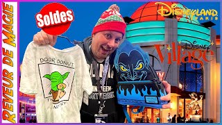 MERCH SOLDES A PRIX INCROYABLE A DISNEYLAND PARIS SAISON DE NOEL 2022 [upl. by Edy130]