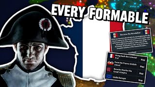 Forming EVERY French Formable in Rise of Nations [upl. by Bradski]