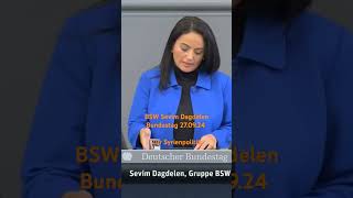 BSW Sevim Dagdelen Bundestag 270924 Zur Syrienpolitik [upl. by Zipnick]