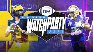 Michigan vs Washington CFP National Championship 2024 LIVESTREAM [upl. by Keelia270]