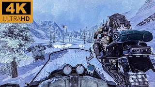 SNOW MOUNTAIN ASSAULT Infiltrate Russian Air Base  Immersive Gameplay 4K60FPS  Call of Duty [upl. by Morganica]