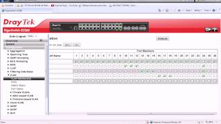 DrayTek Vigor switchG2260 [upl. by Nemracledairam]