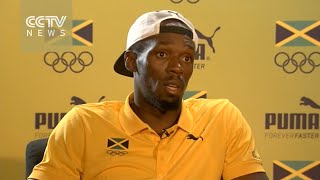 Rio 2016 Interview with Usain Bolt the world’s fastest man [upl. by Henni]