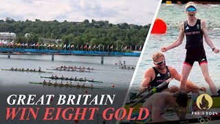 Rowing Great Britain Wins Mens Eight Gold  Paris Olympics 2024 [upl. by Ollopa710]