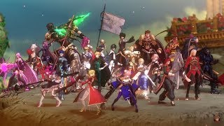 FateExtella Link ALL Intros and Noble Phantasms [upl. by Yznel]