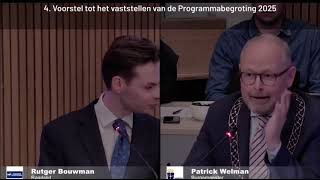 Inbreng Rutger Bouwman SO  Programmabegroting 2025 Gemeente Oldenzaal [upl. by Adnopoz]