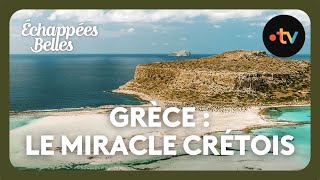 Grèce  le miracle crétois  Échappées belles [upl. by Percival581]