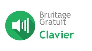 CLAVIER DORDINATEUR  Bruitage Gratuit [upl. by Erodasi]