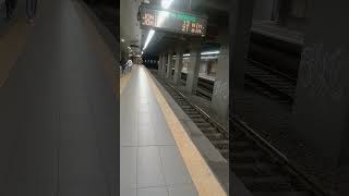 Staz Conca DOro Metro B1 Roma in attesa direz Jonio [upl. by Enyt249]