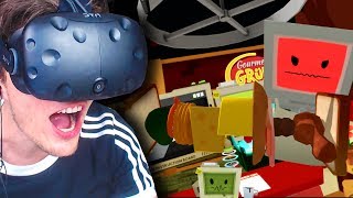 ICH KOMME INS FERNSEHEN ✪ JOB SIMULATOR Virtual Reality [upl. by Dom433]