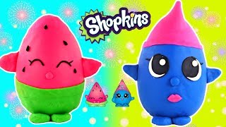 HUGE SHOPKINS Play Doh Eggs Disney Wikkeez Lalaloopsy Peppa Pig LPS Surprise Blind Bag Toys DCTC [upl. by Sillyrama]