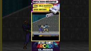 shorts RETRO GAMES ARCADE CLASSICS GAME NINJA WARRIORS SNES [upl. by Denbrook]