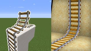 Minecraft Vertical rails [upl. by Goldstein]