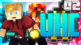 MINECRAFT DOUBLE HEALTH YOUTUBER UHC wPrestonPlayz 2 Minecraft Ultra Hard Core [upl. by Everard698]