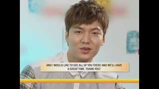 Why Lee Min Ho loves Pinoy fans [upl. by Ackerley935]