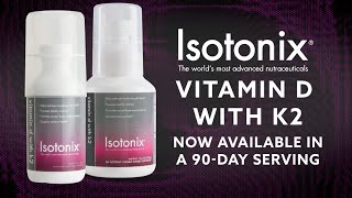 Isotonix Vitamin D with K2  Product Banner [upl. by Annil852]