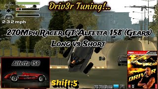 270Mph Racer GTAlfa Romeo  Alfetta Driv3r [upl. by Lilithe]