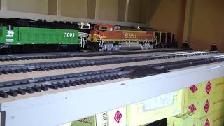 Aristocraft trains layout 16 [upl. by Sorazal]