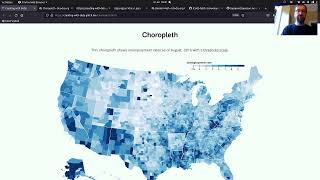 D3js Choropleth Map Code Walkthrough [upl. by Lotsirb]