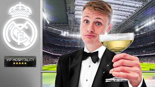 I Tried Europes BEST Football Hospitality Ticket [upl. by Enelyt]