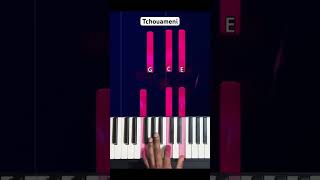 How to play like tchouameni on piano 😱😱pianosoinapp pianotutorial [upl. by Beesley]