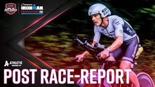 Athletic Brewing PostRace Report  Mainova IRONMAN European Championship Frankfurt [upl. by Neeruam]