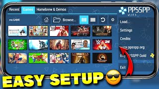 2024🔥Ppsspp Emulator Setup Guide  How To Play Games Using Ppsspp Emulator In Hindi [upl. by Torrell]