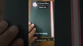 Get Customized UV Printed Diary and Metal Pen [upl. by Sivaj668]