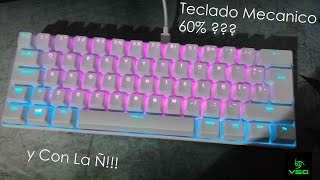 Un Teclado 60 Bueno y Con La Ñ Mintaka VSG [upl. by Kram]