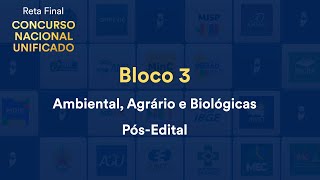 Reta Final CNU  Bloco 3 PósEdital Inspeção industrial e sanitária de produtos de origem animal [upl. by Marylinda]