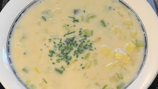 Kartoffelsuppe mit Lauch [upl. by Sidoney]