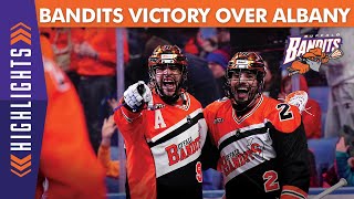 Buffalo Bandits Defeat Albany FireWolves  Full Game Highlights [upl. by Harrell]