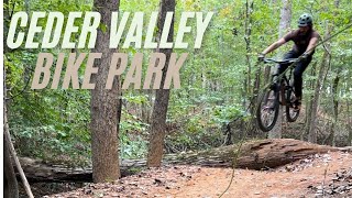 Exploring Cedar Valley Mountain Bike Park  North Carolina [upl. by Annekahs]