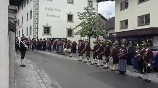 Salve zur Heldenehrung Schützenkompanie Umhausen Ötztal Tirol [upl. by Tamas965]